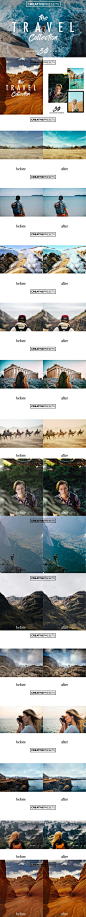 30+旅行Lightroom照片滤镜 30+ Travel Lightroom Presets