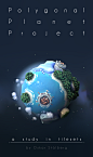 Polygonal Planet Projecta study in tilesets, by Oskar StålbergPlayable in your browser at:http://oskarstalberg.com/game/planet/planet.htmlOr download a faster version for your desktop at: http://oskarstalberg.com/game/planet/planet.rar