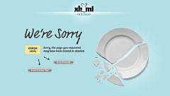 时贱采集到40 Creative 404 Error Pages to I