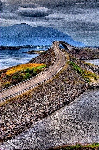  大西洋之路，挪威。