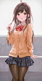 动漫少女