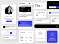 UI Elements Contrast ui elements accessibility ui design dark ui design system graphic switch button contrast elements concept brasil