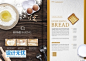 营养鸡蛋面食蔬菜餐饮美食早餐海报菜单画册设计模板PSD素材