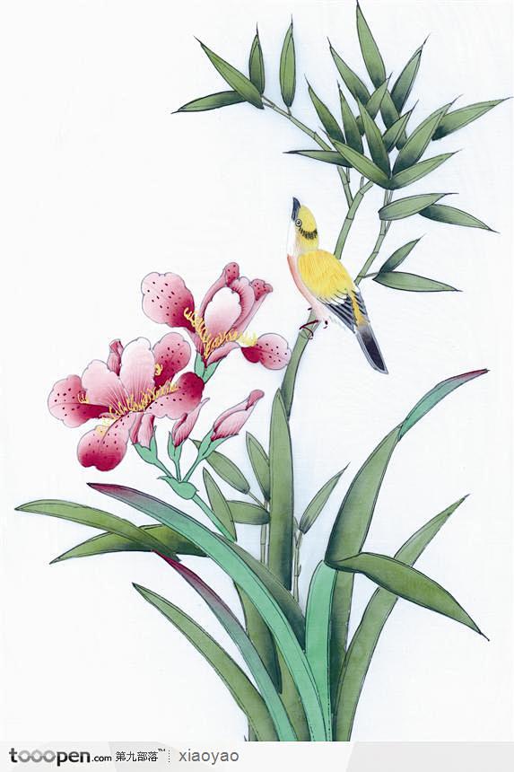 工笔画—兰花