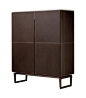 Fidelio Poltrona Frau High Cabinet