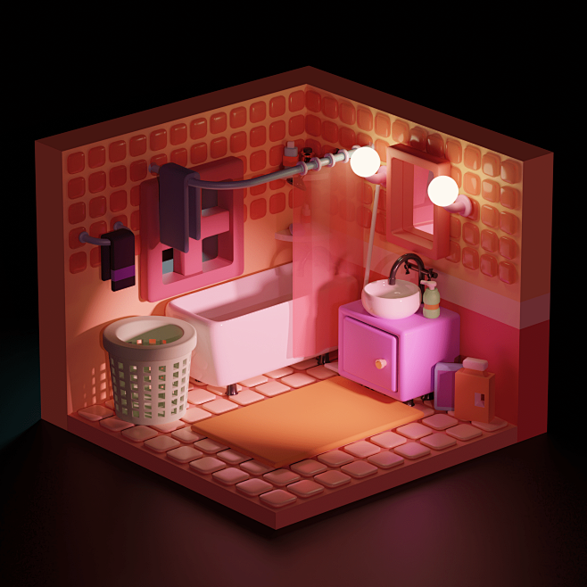 Blender 项目 | Behance...