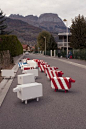 Traffic Sheep by Christopher Machet: Commissioned by the Municipality of Gland, Switzerland : )