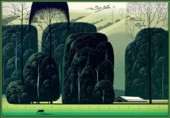 yi身小肥肉采集到Eyvind Earle