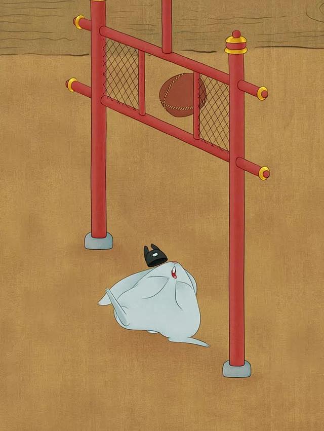 胖脸吉祥丨 夏日萌版蹴鞠赛