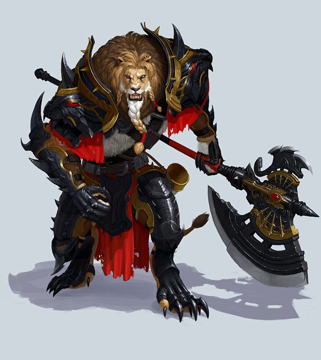 ArtStation - Lion Wa...