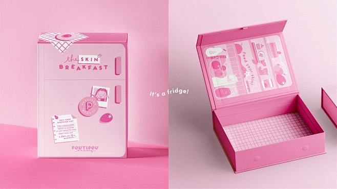 粉粉嫩嫩的包装设计案例分享，老夫的少女心...