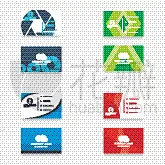 计划书,模板,名片,白色,红色,概念,创造力,身份,时髦的,高雅
