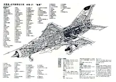 多款军事飞机战斗机结构图透视图 飞机图纸海报画芯 战争主题壁画_家装家饰