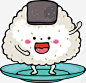 卡通饭团 平面电商 创意素材