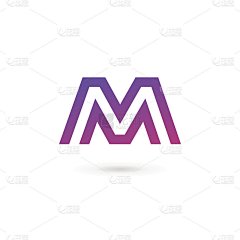 字母M图标