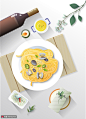 海鲜意面 香槟红酒 西式浓汤 美食插图插画AI60食品插画素材下载-优图网-UPPSD