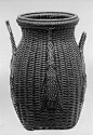 Basket    Date:      19th century  Culture:      Japan  Medium:      Bamboo  Dimensions:      H. 4 3/4 in. (12.1 cm); Diam. 3 1/2 in. (8.9 cm)  Classification:      Basketry  Credit Line:      Edward C. Moore Collection, Bequest of Edward C. Moore, 1891