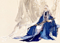 《三生三世枕上书》帝君。插画师：伊吹五月