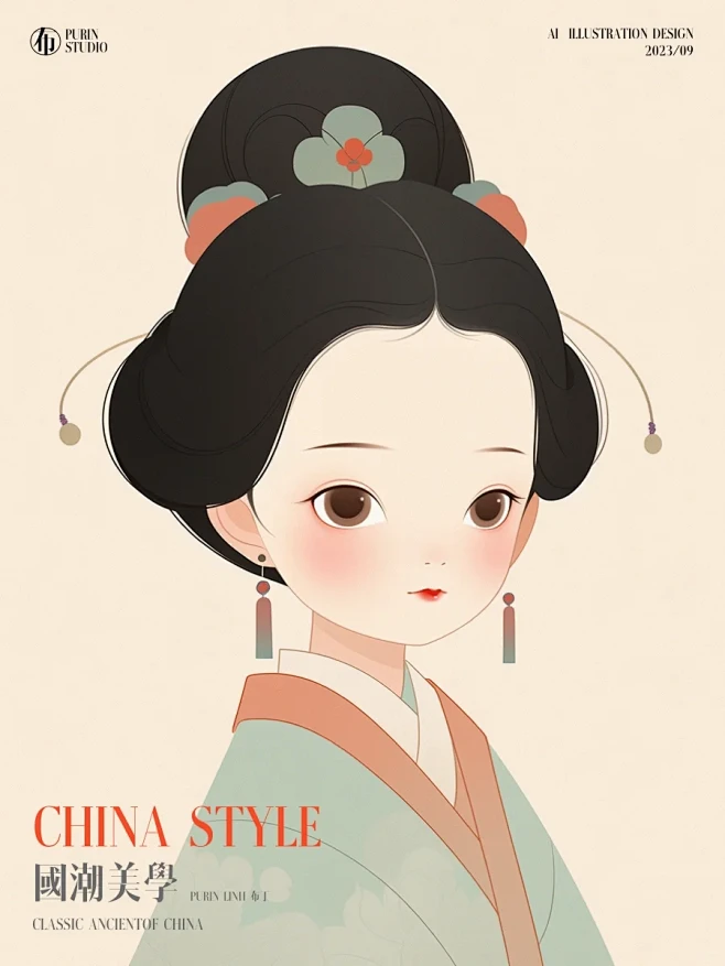 东方美学 | 国潮·各位小主们吉祥