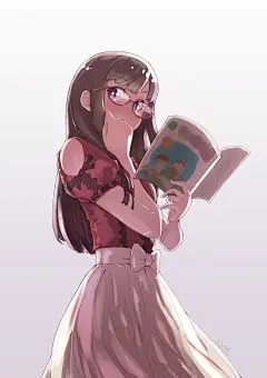 眼镜是个性♡戴眼镜的女孩特辑 : 从各式各样的眼镜中选出最适合自己的眼镜！　彩色隐形眼镜、美瞳等让眼睛看起来更大的隐形眼镜虽然也很受欢迎，不过最近越来越多的女性开始将框架眼镜当作一种时尚了呢。粗框配上鲜艳颜色的眼镜能够完美突出女孩子的个性。戴的眼镜给人的印象越深，就越好奇摘下眼镜时的样子呢。今天，就为大家送上描绘了戴眼镜的女孩的插画作品特辑。敬请欣赏这些因为一副眼镜，就能给人留下或知性、或调皮、或神秘的印象的女孩子们吧。