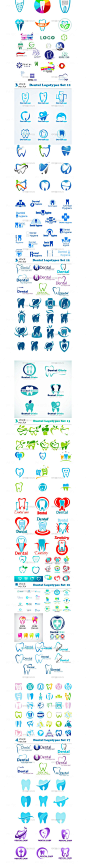 4039 600枚牙科医院美容诊所牙医公司LOGO 广告素材 宠物标志门牌-淘宝网