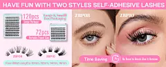 DIY SELF-ADHESIVE CLUSTER LASHES