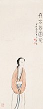 冯超然中国山水人物画欣赏_中国几十大名家画 _T2018726 #率叶插件，让花瓣网更好用#
