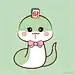蛇宝宝小青蛇 小蓝蛇... - @阿茹生肖IP的微博 - 微博