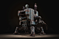 ironharvest mech Render robot scythe dieselpank mechanism rozalski Tank