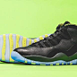 年内发售/ Air Jordan 10 ＂Green Glow＂