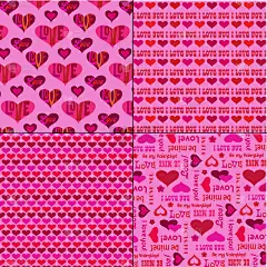 粉色的情人节模式