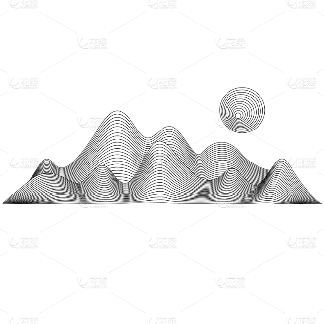 氛围线条元素5