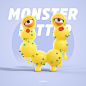 深野设计|26monsterletters-古田路9号-品牌创意/版权保护平台