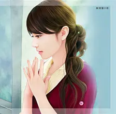 现代人物手绘、插画、图片素材