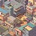 画一座想象中的城中村插画商业插画倪先森是帅锅 - 原创作品 -  -1