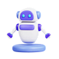 Nano Robots 3D Icon