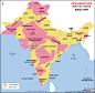 Pre-Partition Map of India