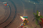Battlerite_萌系霰弹枪手 艾娃_左键（散弹枪）