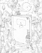 手绘插画丨手绘清新唯美森系少女插画_处理 : 来源：服装设计图 如有侵权，请联系小编，会立即处理 点击浏览“插画资讯”…