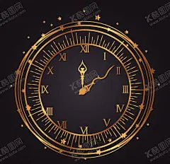 钟表 【酷图网】手表,钟表,时间,效率,插图,手绘,插画,Ai矢量,图片素材