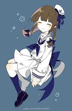 大海原与大海原 大海原と大海原 海底囚人 P站 pixiv 动漫° 原创³ 同人² 插画 少女 头像 封面 二次元 手绘