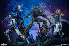 Sideshow 300501 格鲁特 银河护卫队 树人格鲁特 Groot PF雕像-淘宝网