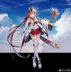 动漫壁纸超话今日插画超话今日p站插画排行榜第三位：TID  插画设计作品欣赏。风格好清新 ​​​​