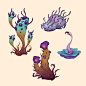 Hob Monsters, Kyle Cornelius : A bunch of monsters created while working on Hob, at Runic Games