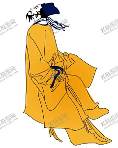 国学人物插画 【酷图网】古代历史名人,古代名医名士,古代诗人,国学人物插画