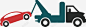 拖车服务图标 免费下载 页面网页 平面电商 创意素材
