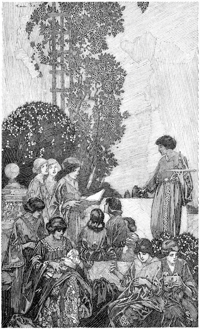 美国艺术家 Franklin Booth...