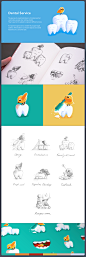 Brand Identity Illustration Style Guides and Guidelines on Behance