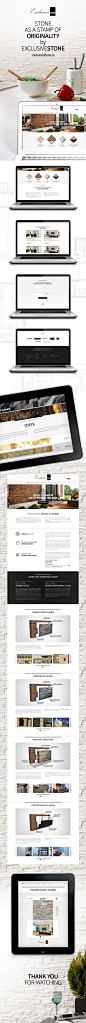 EXCLUSIVESTONE - Stone as a Stamp of Originality - WEB Inspiration