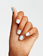 Eternally Turquoise - Infinite Shine : Pale green-blue long-wear nail polish is always perfect.
